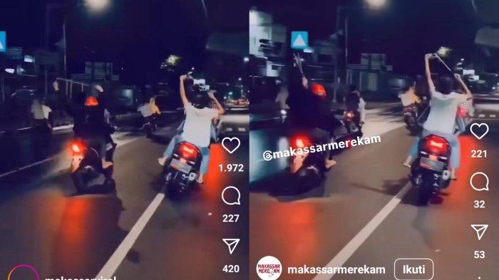 Viral Kawanan Pemotor Bawa Busur Resahkan Warga Makassar, Kapolrestabes: Video Sebelum Idul Fitri