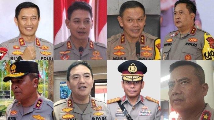 Letting Kapolri Terbanyak 9 Orang, Daftar Terbaru 34 Kapolda se-Indonesia