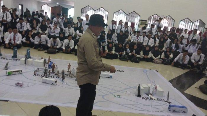 Puncak Ibadah Haji Armuzna 2025, Kolonel Harun Pimpin Simulasi Sambut-Layani Jamaah di Arafah