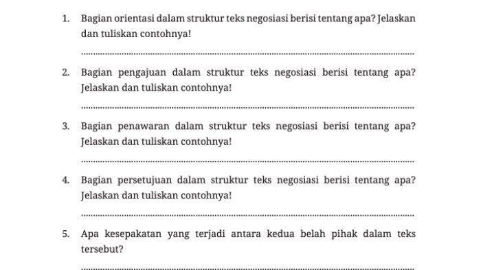 Soal dan Kunci Jawaban Bahasa Indonesia Kelas 10 Halaman 140 Kurikulum Merdeka Edisi Revisi