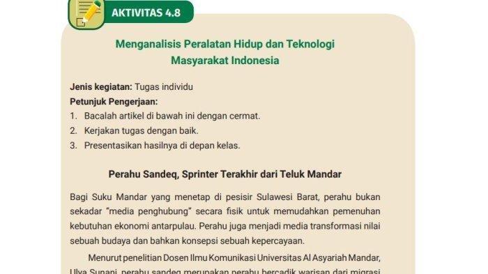 Bocoran Kunci Jawaban IPS Kelas 10 Halaman 232 233 Kurikulum Merdeka Edisi Revisi Aktivitas 4.8