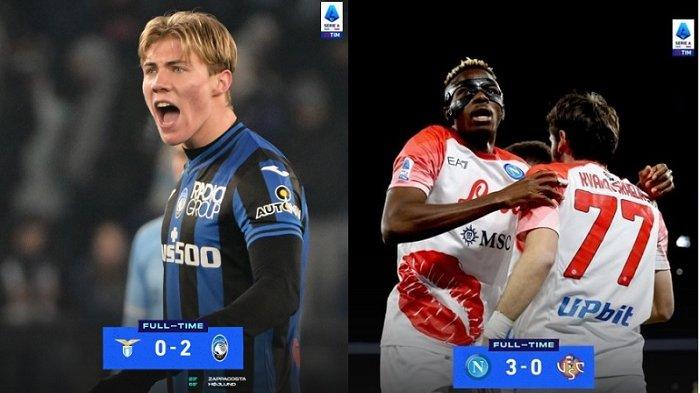 Klasemen Liga Italia : Napoli Dekati Scudetto, Lazio dan Roma Terancam Tak Lolos Liga Champions