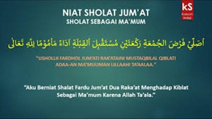 Bacaan Niat Sholat Jumat 2 Rakaat, Lengkap Tata Cara Salat