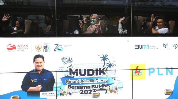 PLN Berangkatkan 10,000 Pemudik dalam Program ‘Mudik Dinanti, Mudik di Hati Bersama BUMN 2023’