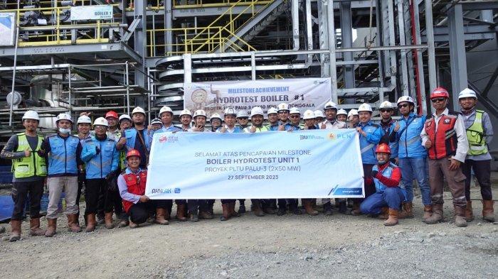 PLTU Palu - 3 Lewati Tahap Hydrotest, PLN Siap Tingkatkan Kelistrikan Sulteng
