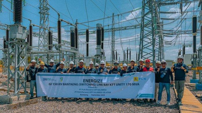Wujudkan Hilirisasi Mineral, PLN Energize Gardu Induk Bantaeng Arah KTT Unity Sebesar 170 MVA