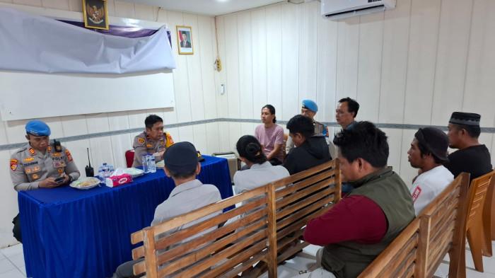 POLSEK MONCONGLOE - Proses mediasi oknum polisi sebut bodoh