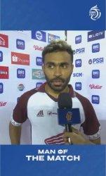 Laga PSM Makassar vs Persib Bandung Yance Sayuri Man of Match, Janji Maksimal Lawan Bhayangkara Fc