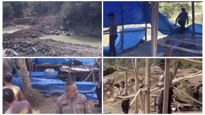 BREAKING NEWS: Polres Luwu Sita 4 Alat Berat Tambang Ilegal di Desa Kadundung