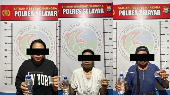 Diduga Miliki Sabu, 2 Perempuan dan 1 Laki-laki Diamankan Polres Selayar