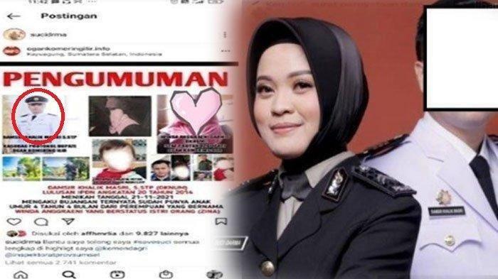 Nasib ASN Suami Briptu Suci yang Selingkuh dengan Istri Orang, Pengakuan Sekda Soal Hubungan Gelap