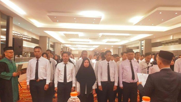 70 PPK di Maros Dilantik, KPU Minta Jaga Independensi dan Integritas