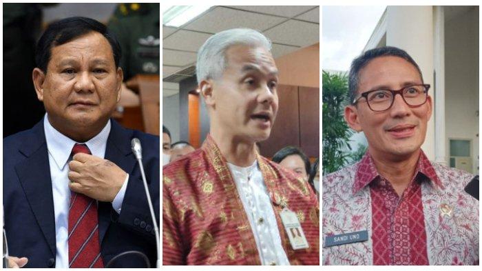 Prabowo Subianto Sudah Punya Sosok Cawapres, Ganjar Pranowo Tak Mau Kalah, Sandiaga Pasrah