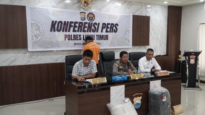 Modal Judi Online, Residivis di Luwu Timur Nekat Curi HP di Villa