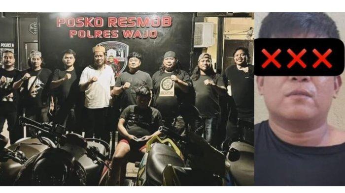 Residivis Curanmor Asal Soppeng Ditangkap, 5 Motor Diamankan di Wajo
