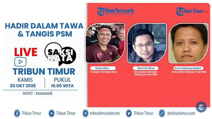 Wansus Podcast Saksi Mata Hadir Dalam Tawa dan Tangis PSM Makassar