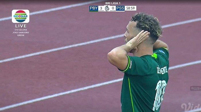 Livescore Persebaya vs PSS Liga 1 : Hanya 4 Menit Bajul Ijo Tambah 2 Gol, Elang Jawa Dibungkam 3-0