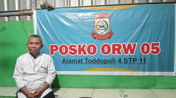 Zaenal Arifin, Inspirasi Lingkungan di Tengah Padatnya RW 05 Panakkukang