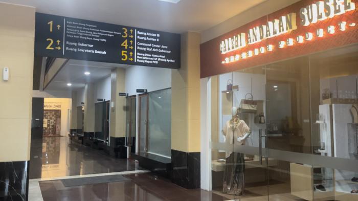 Suasana WFH di Kantor Gubernur Sulsel, Jl Urip Sumoharjo pada Jumat