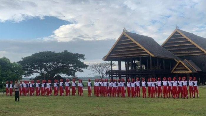 Seleksi Ketat 70 Siswa Siap Kibarkan Merah Putih di HUT RI, Intip Persiapan Paskibra Wajo