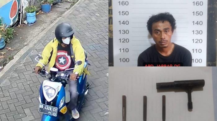 Pencuri Motor Mahasiswa di Makassar Diciduk Polisi saat Mengintai Target Berikutnya
