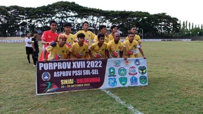 HASIL Pertandingan Sepakbola Porprov Sulsel Luwu Timur vs Bone, Pelatih Lutim Protes Keputusan Wasit