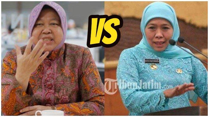 Pertarungan Sengit Khofifah dan Risma di Pilgub Jatim, Cuma 1 Pasangan Mampu Imbangi Petahana