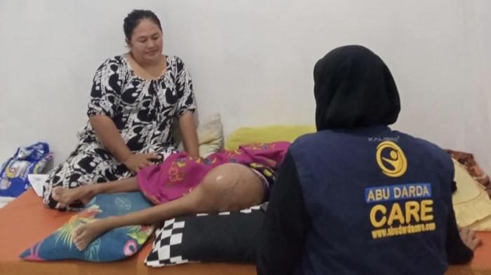 Kisah Pilu Kirana Putri Remaja Asal Sinjai Butuh Biaya Melawan Tumor Ganas - Tribun-timur.com