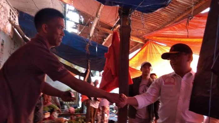 Agus AN Blusukan ke Pasar Tempe Wajo, Begini Curhatan Pedagang