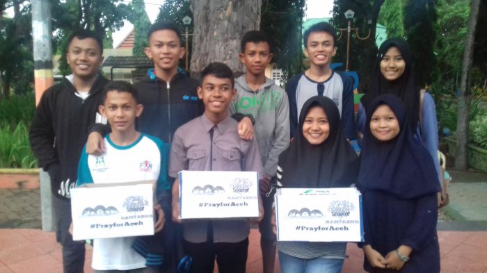 Forum Anak Butta Toa Bantaeng Galang Dana untuk Korban Gempa Aceh