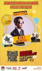 Sosialisasi Pemilu, KPU Soppeng Datangkan Kiki The Potters