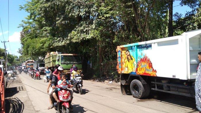 Antrean Truk Sampah di TPA Antang, Ada Sampai Malam