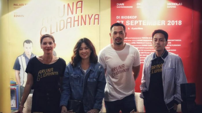 Aruna dan Lidahnya Ajak Penonton XXI Nipah Mal Galang Donasi untuk Palu dan Donggala