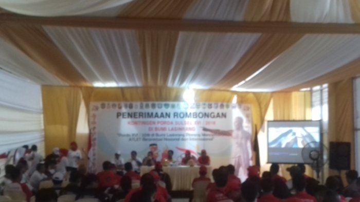 Ramaikan Porda XVI, Ratusan Atlet Maros Tiba di Pinrang