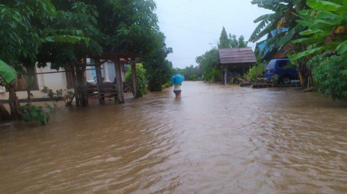 Sungai Bua Meluap Rendam 4 Desa di Luwu