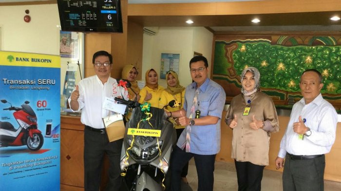 Rajin Transaksi e-Channel, Bukopin Beri Hadiah N-MAx ke Nasabah