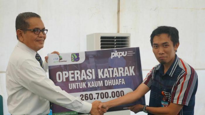Bank Sulselbar Akan Operasi Katarak 55 Duafa