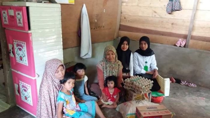 Insan Mandiri G2000 Bantu Keluarga Baharuddin di Bamba Enrekang, Ayah TBC Anak Gizi Buruk