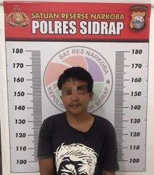 Kantongi Sabu-sabu, Warga Baranti Sidrap Diringkus