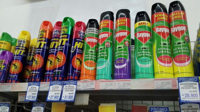Baygon Aerosol Nat Sisa Rp 27.900 di Alfamidi
