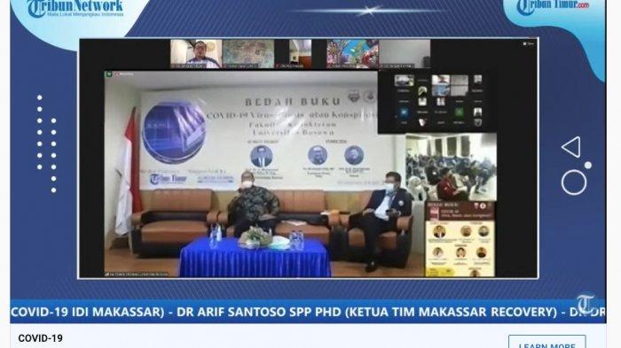 Forum Dosen Tribun Timur Hari Ini Bahas Covid-19, Virus, Bisnis atau Konspirasi