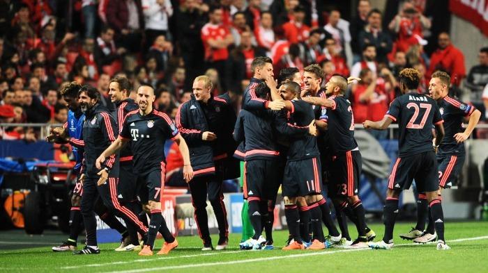 Imbang dengan Benfica 2-2, Bayern Muenchen Lolos ke Semifinal