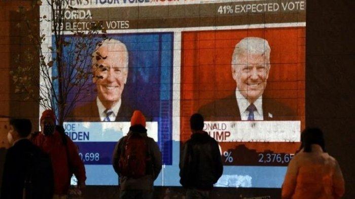 Pilres Amerika Serikat Joe Biden Versus Donald Trump Bikin Pasar Saham Anjlok