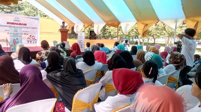 BKKBN Sulsel Edukasi Warga Bone Lewat KIE Kreatif, Ini Tujuannya