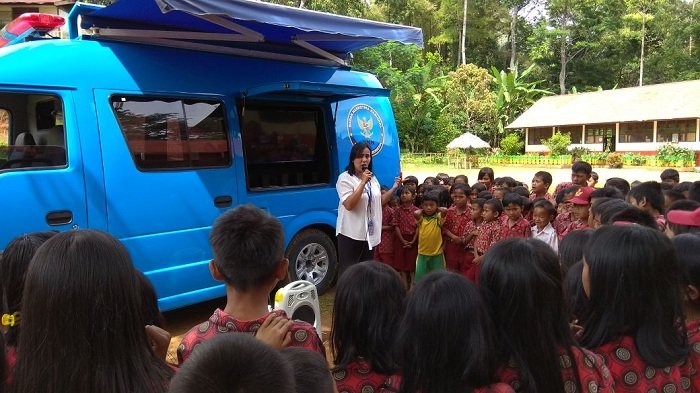 Begini Keseruan Sosialisasi Stop Narkoba SDN 190 Lemo Malimbong