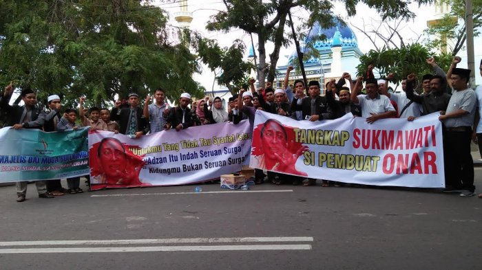 Ormas Islam Bulukumba Desak Sukmawati Soekarnoputri Diproses Hukum