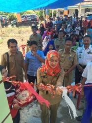 Bupati Luwu Utara Resmikan Posyandu Tunas Bakti