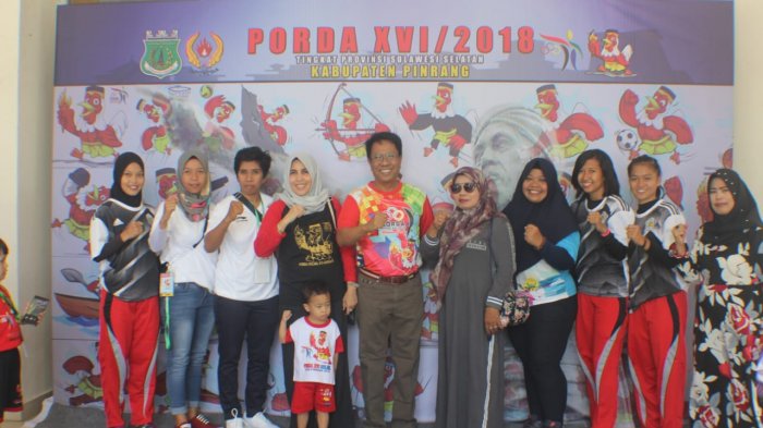 Bupati Pinrang Sambut 132 Atlet Porda dari Selayar