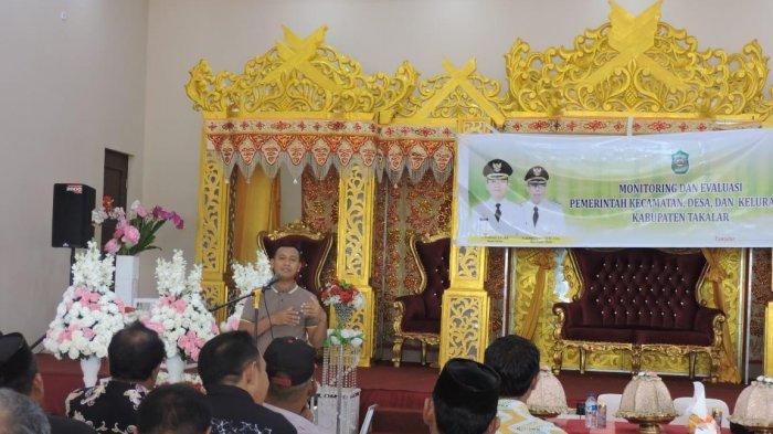 Bupati Takalar Bicara Pemekaran Kecamatan di Acara Monitoring dan Evaluasi Pemerintah