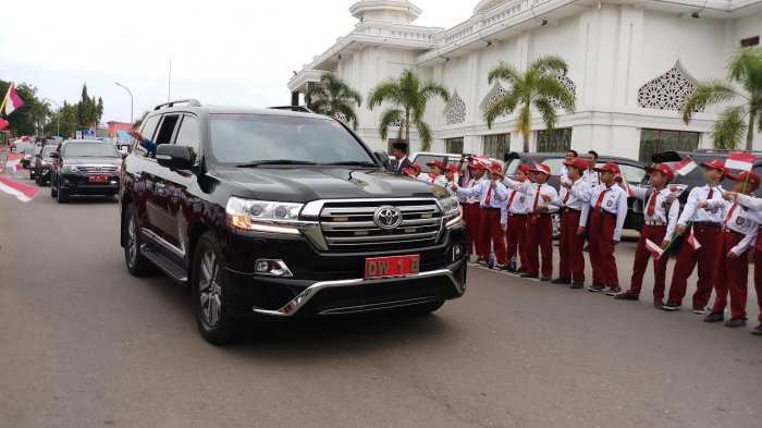 Ikuti Upacara Hardiknas, Bupati Wajo Disambut ala Presiden